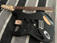 Fender Strat Body (Left-handed) and Squier Neck