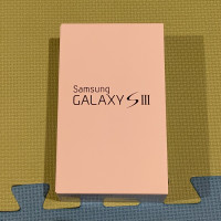 Samsung S3 Empty Box