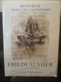 Friedlaender Lithograph Signed