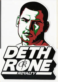 Cain Velasquez Dethrone Royalty Sticker UFC