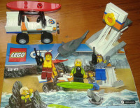 lego city 60163 Coast Guard Starter Set, 100% complet + instr.