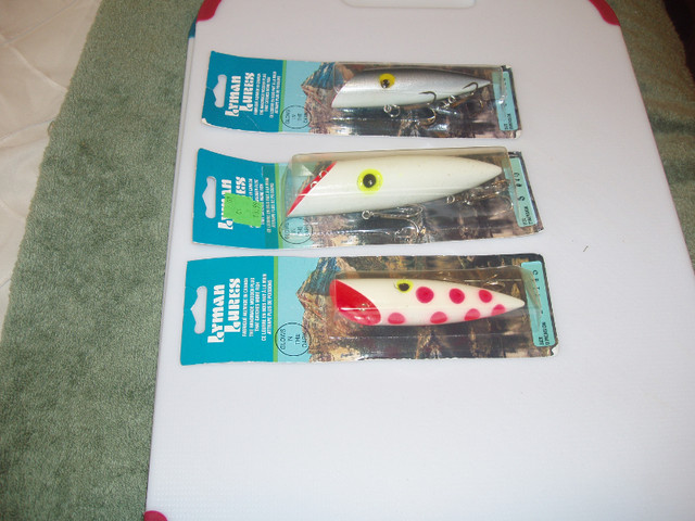 NEW LYMAN LURES 4" & 5" ORIGINAL PAINTED EYE GLOW in Fishing, Camping & Outdoors in Owen Sound - Image 2