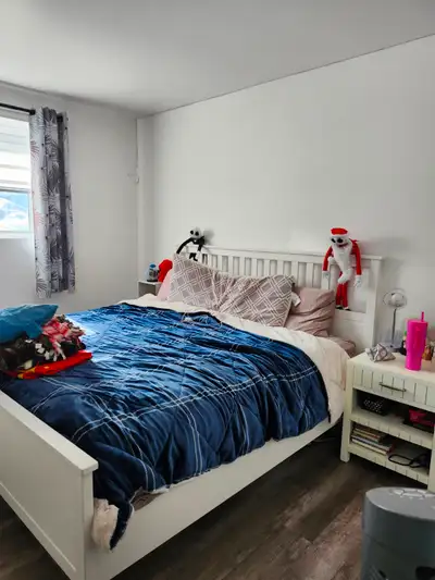 Grand 4 1/2 rénové:  • Armoires de cuisine neuves  • Espace pour laveuse et sècheuse  • Balcon pour...