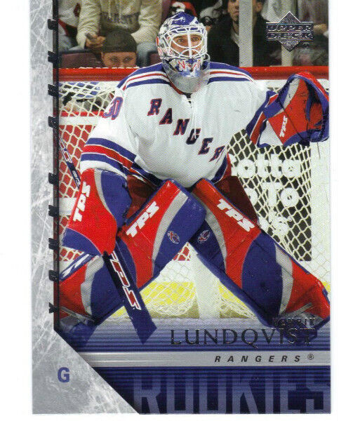 HENRIK LUNDQVIST .. 05-06 Young Guns ROOKIE - PSA 9, 10, BGS 9.5 in Arts & Collectibles in City of Halifax