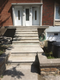 concrete steps and patios