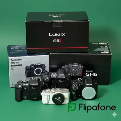 Panasonic Lumix S1 / S1 II / S1 IIE Full Frame Mirrorless Camera, View more