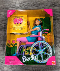 BNIB Shared a Smile Becky Barbie 