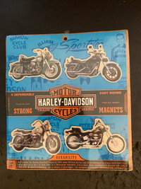 Harley-Davidson Motor Cycles 4 fridge magnets
