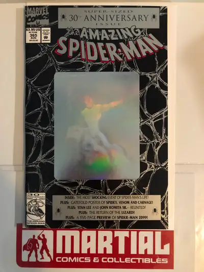 1st app. SPIDER-MAN 2099 in Amazing Spider-man #365 comic $25, View more