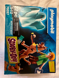 Playmobil 70287 scooby-Doo + ghost card & sticker glow in dark