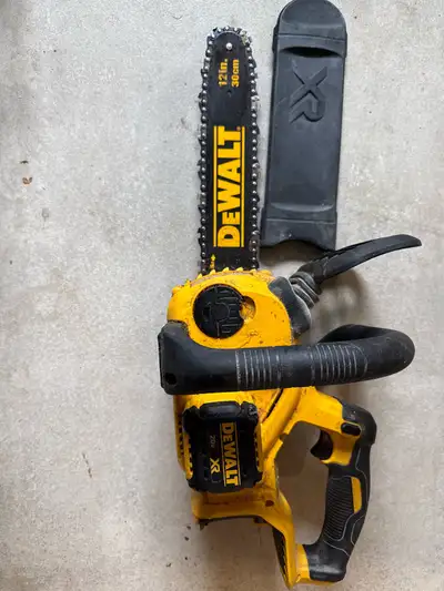 Dewalt 20v chainsaw , View more
