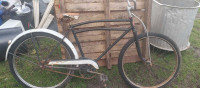1950s Barn find CCM bicycle, bike, vintage, 
