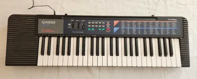Vintage Casio CA-110 ToneBank 49-Key Electronic Keyboard in Pianos & Keyboards in Calgary - Image 2