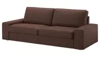 Replacement Covers for Kivik 3-Seater Sofa (Borred Brown colour)