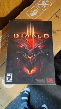 Diablo 3 classic PC game..everything included..perfect condition
