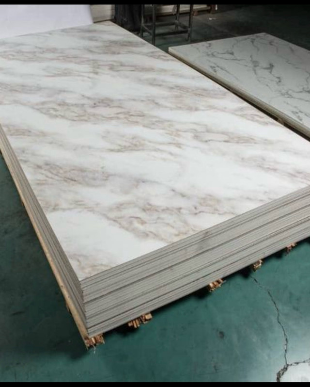 Panneaux marbre PVC ..PVC marble easy to install dans Planchers et murs  à Longueuil/Rive Sud - Image 2