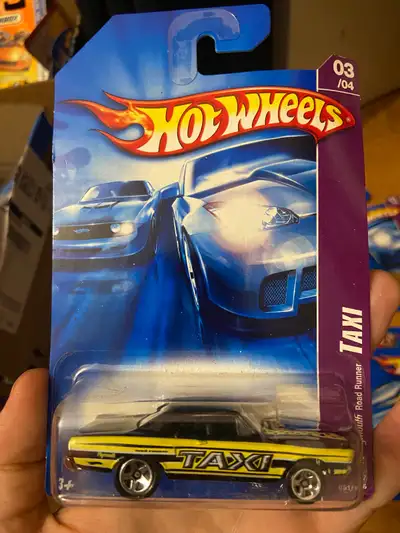 HOT WHEELS TAXI RODS 70 PLYMOUTH TAXI 51/180 ROAD RUNNER, View more