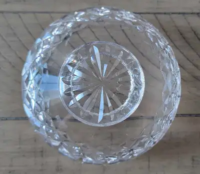 Waterford crystal bowl 5 inch diameter 3.2 inch height Good condition $50 obo