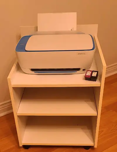Desk for printer (on wheels), View more