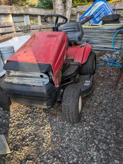 Ride on lawn mower, View more