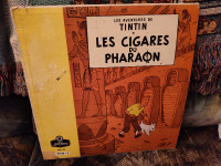 Tintin - livre, album (revue / journal) et vinyle