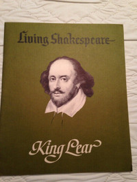 Living Shakespeare Hamlet, King Lear, Macbeth LPs and booklets