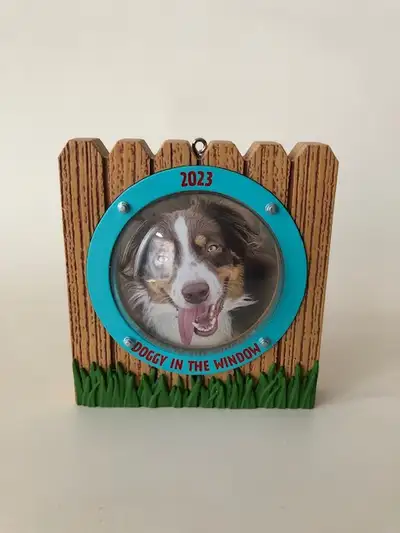 Hallmark Doggy in the Window Christmas Photo Frame Pet Ornament, View more