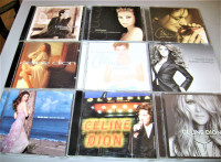 Collection de cds CÉLINE DION