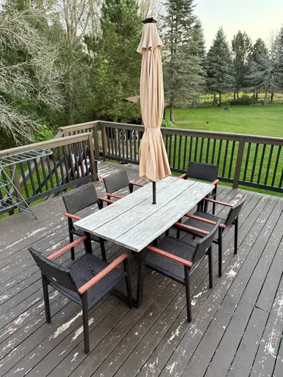 Outdoor Dining Table Set, View more