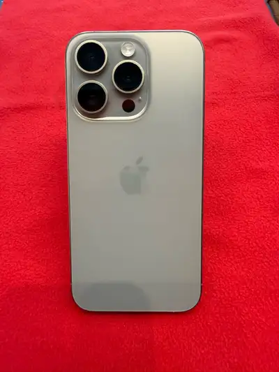 IPHONE 15 PRO 256GB. NATURAL TITANIUM. BATTERY 87%, View more