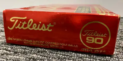 NOS Titleist DT 384 90 Golf Balls in Box (12), View more