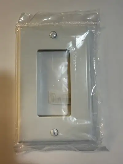 White electrical wall plates, View more