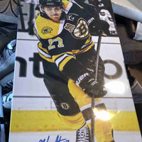 Dougie Hamilton Boston Bruins Large signed canvas w/COA