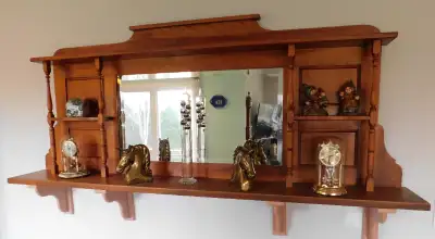 Beautiful antique fireplace mantle, shipped from England. Came from a house built in 1902 in North S...