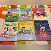 Baby-Sitters Little Sister Graphic Novels (1-6)