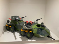 G.I. Joe 25th ann figures and vintage Rolling Thunder