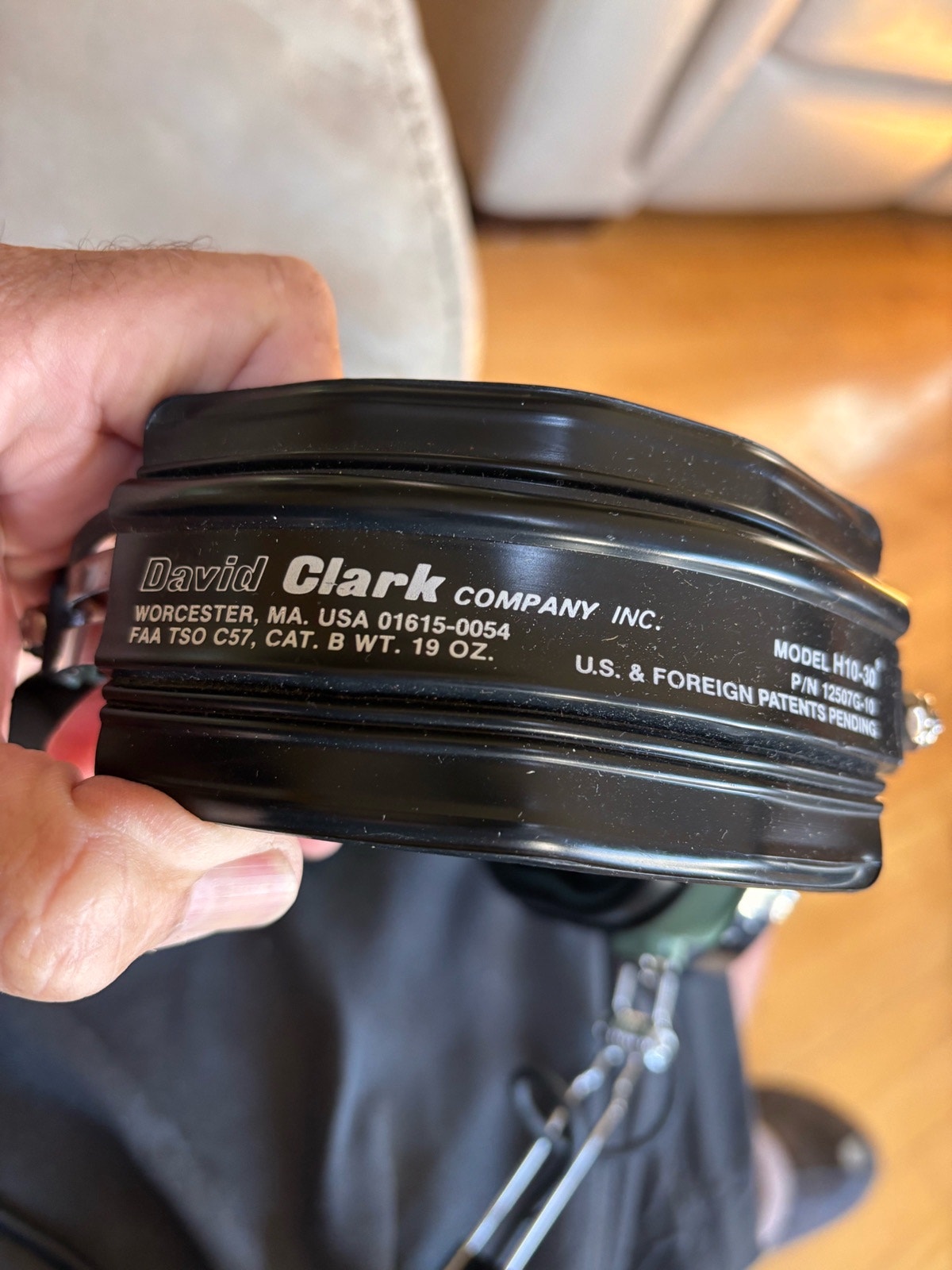 David Clark Aviation Headset H10-30, photo 1