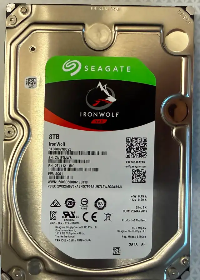 Hard Disk HDD 8TB in Other in City of Montréal - Image 3