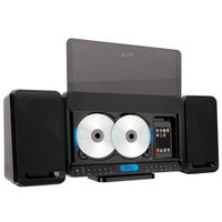 iLive 2-CD Home Music System w/Dock for iPod and MP3 Player