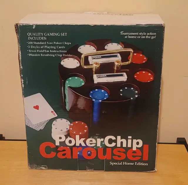 LIKE NEW Poker Carousel
