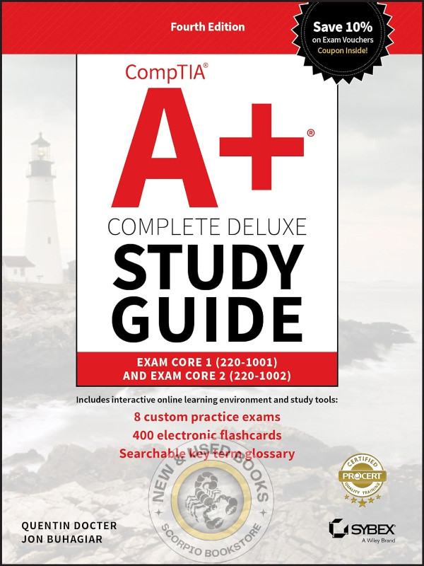 CompTIA A+ Complete Deluxe Study Guide 4E Docter 9781119515968 in Textbooks in City of Toronto