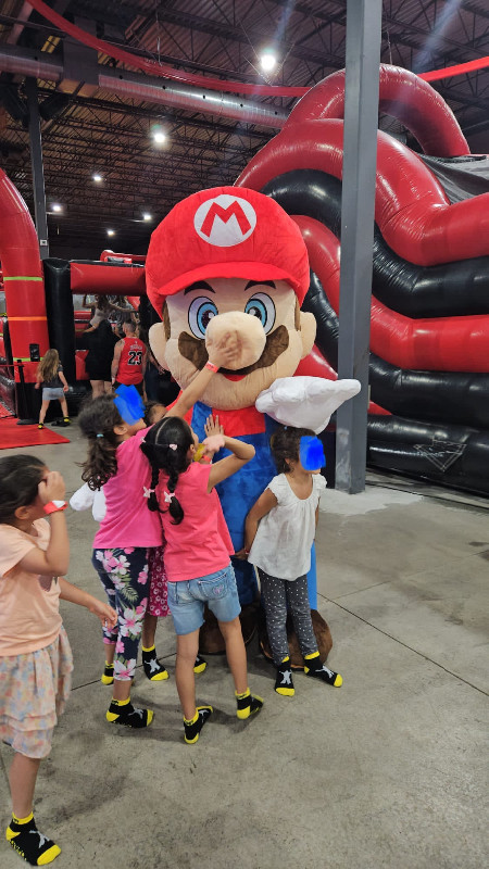 Mascot costume Mario bros fête d’enfant dans Jouets et jeux  à Ville de Montréal - Image 2