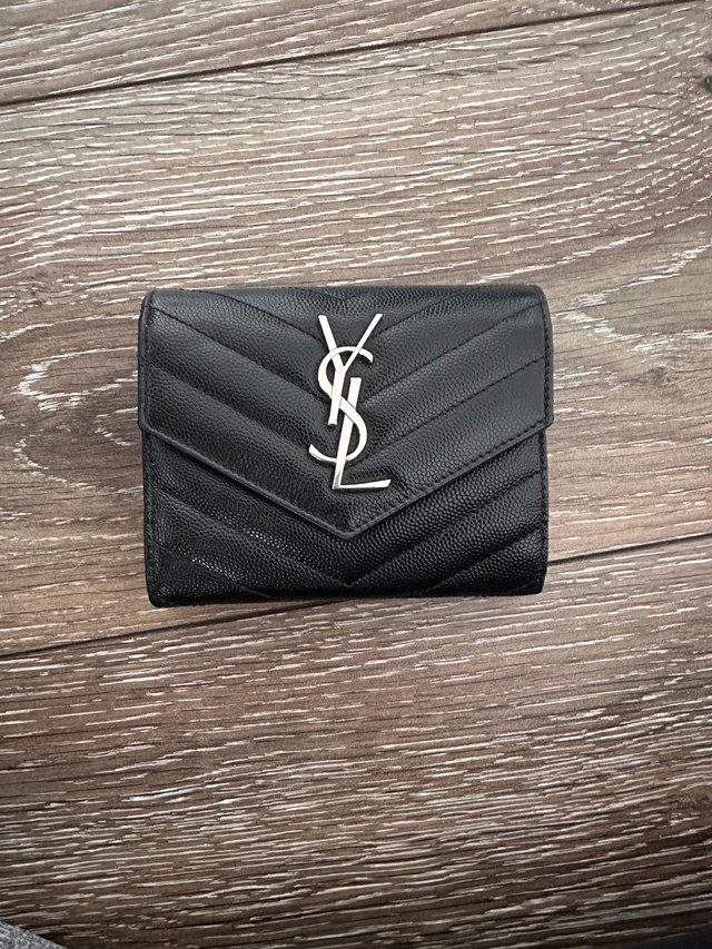 YSL Wallet Compact w electronic Receipt  in Women's - Bags & Wallets in Gatineau