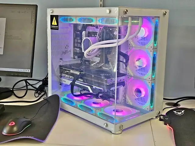 New built GAMING PC AMD Ryzen 7 5700X ,32G, 1TB SSD RTX 5060 in Desktop Computers in Markham / York Region - Image 3