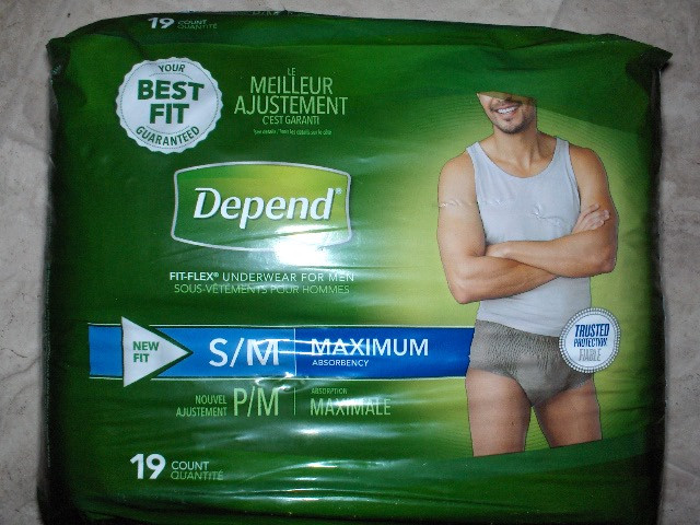 38 DEPEND FOR MEN Flex Fit Underwear Size S/M in Health & Special Needs in Calgary - Image 3