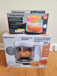 Baby Brezza Baby Food Maker Complete and Food Pouches