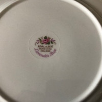 11 Royal Albert Lavender Rose China Plates  - Exc. Cond