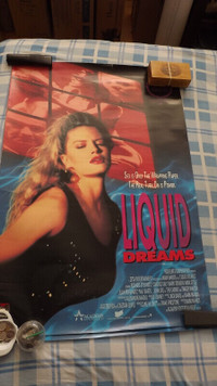LIQUID DREAMS 1992 MOVIE VID POSTER/CANDICE DALY