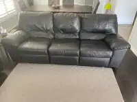 Couch and Loveseat Recliners - Leather