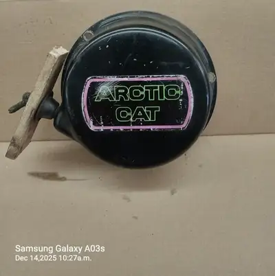 Qty of 1 Vintage Arctic Cat (Kawasaki Powered) Recoil Starter. Fits years 1972 to 1976- Kawasaki eng...